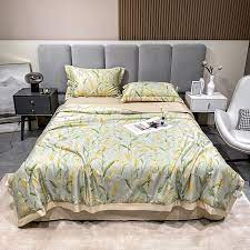 Floral 210 TC Flat bedsheet - Multicolor - Braviadecor